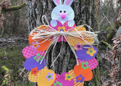 Wreath – hare and egg