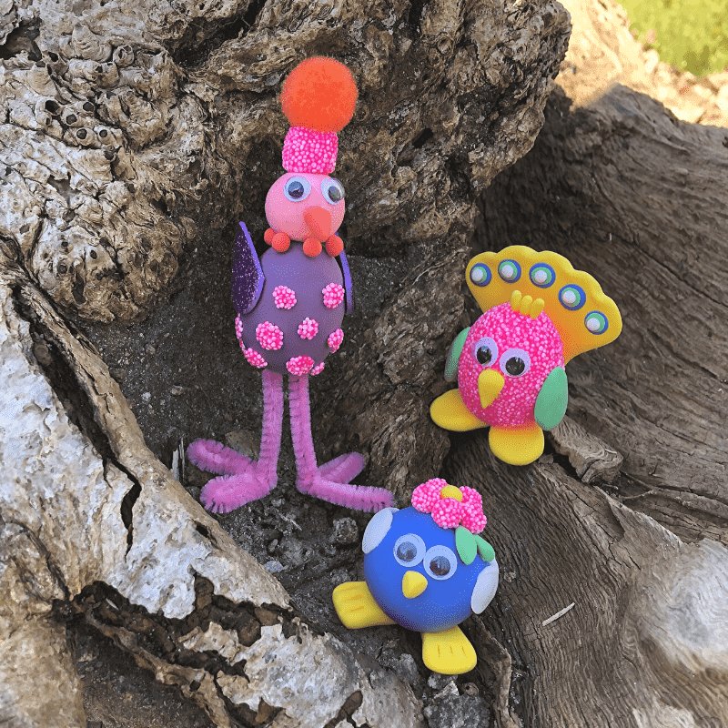 8 fun clay modelling ideas. Creative crafts for kids of all ages.