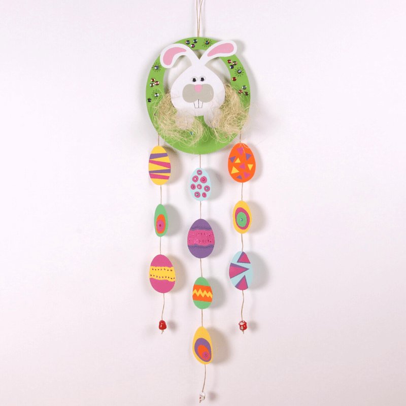 Easter craft ideas Easter bunny hanging decoration